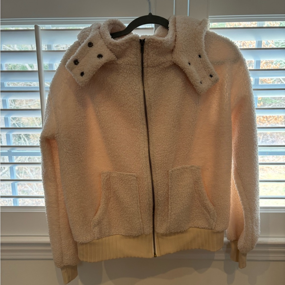 Anthropologie Sherpa hoodie